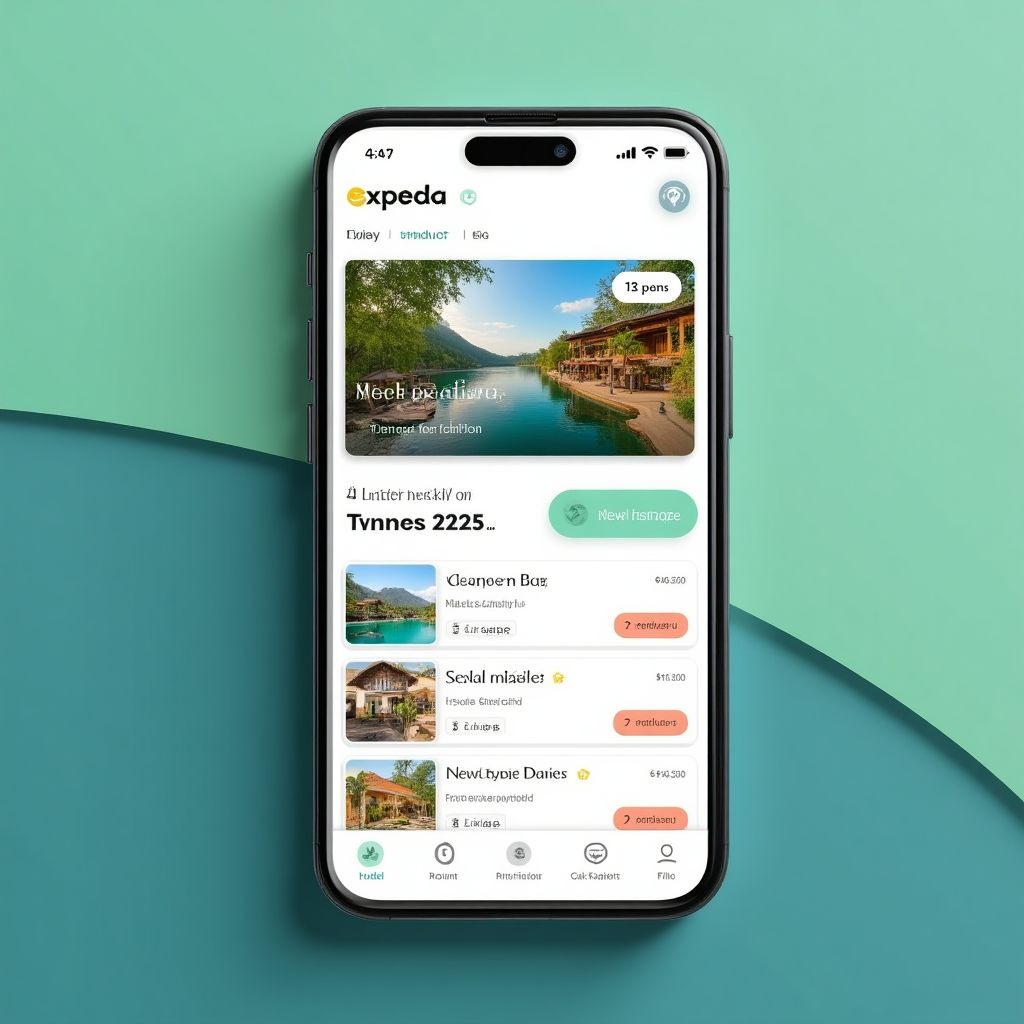 Nueva interfaz de Expedia en 2025